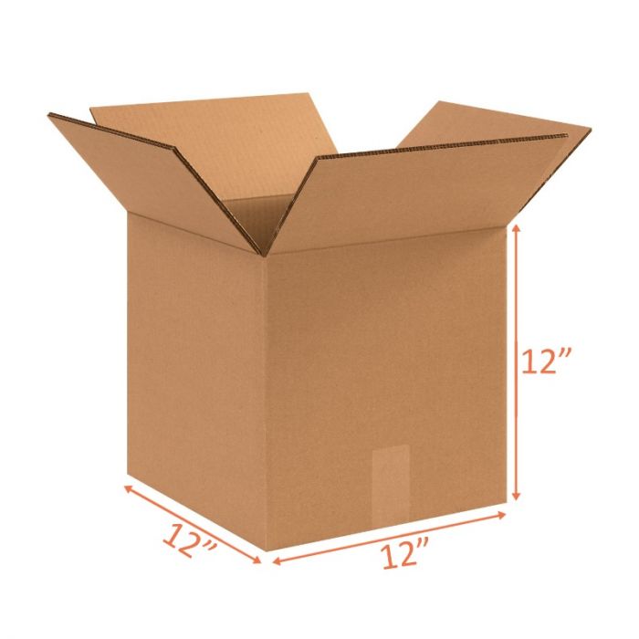 12x12x12 Double Wall Shipping and Packing Box (5 Pack)