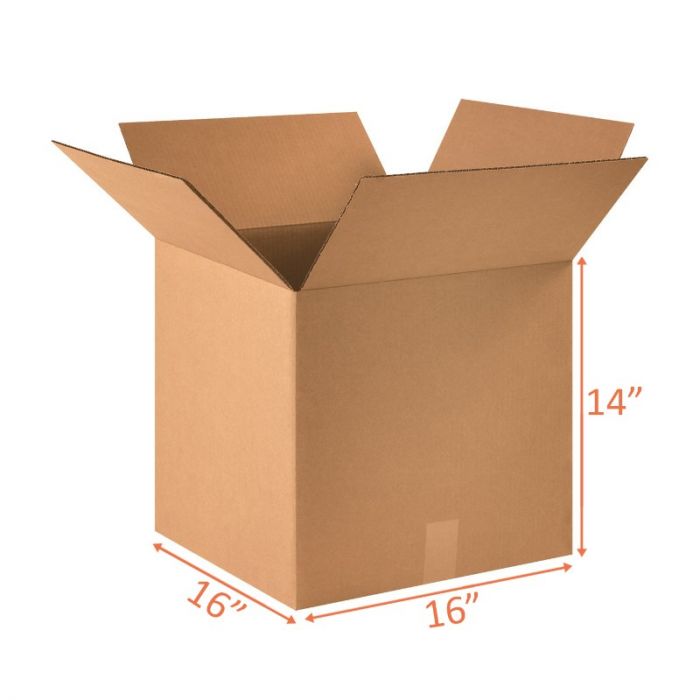 16x14x14 Size Shipping and Packing Box (3 Pack)