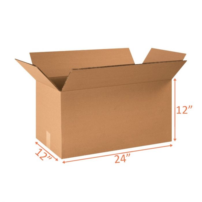 24x12x12 Size Shipping and Packing Box (2 Pack)