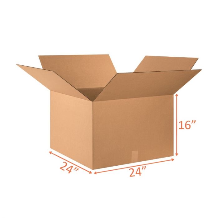 24x24x16 Shipping and Packing Box (2 Pack)