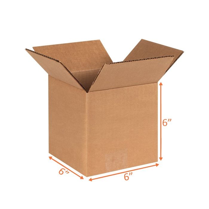 6x6x6 Double Wall Shipping and Packing Box (10 Pack)