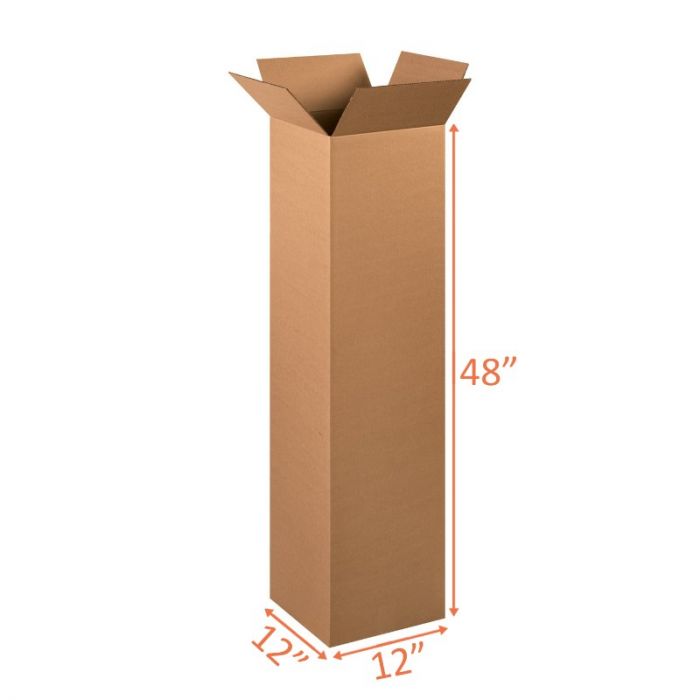 12x12x48 Size Shipping and Packing Box Corrugated