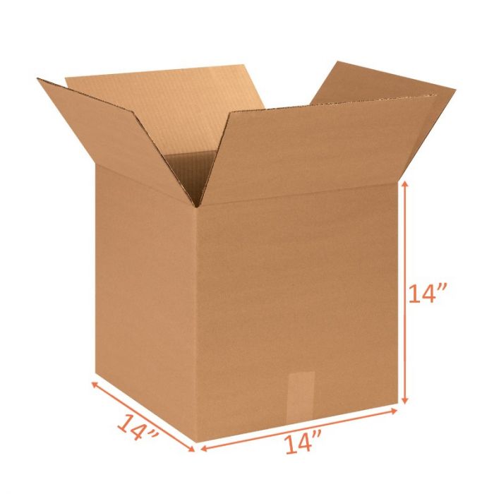 14x14x14 Double Wall Shipping and Packing Box Corrugated