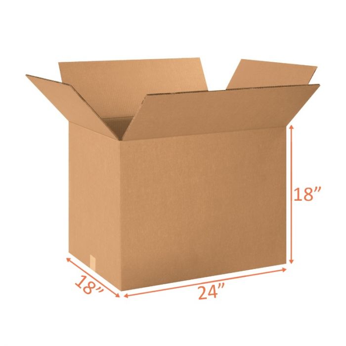 24x18x18 Size Shipping and Packing Box Corrugated