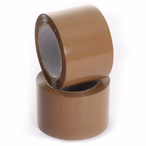 Packing Tape-Acrylic Tan-3 inch-110 Yards 2.6mil Heavy Duty