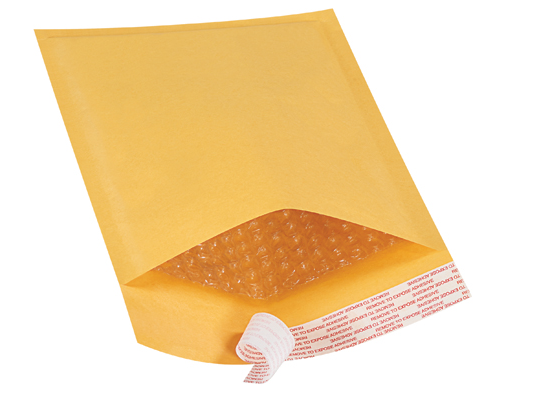 6x10 Self-Seal Envelope Bubble Mailers #0 - 250 Pack