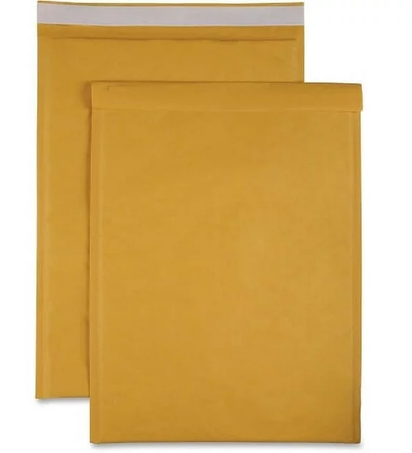 12.5x 19" Self-Seal Envelope Bubble Mailers #6 50 Pack